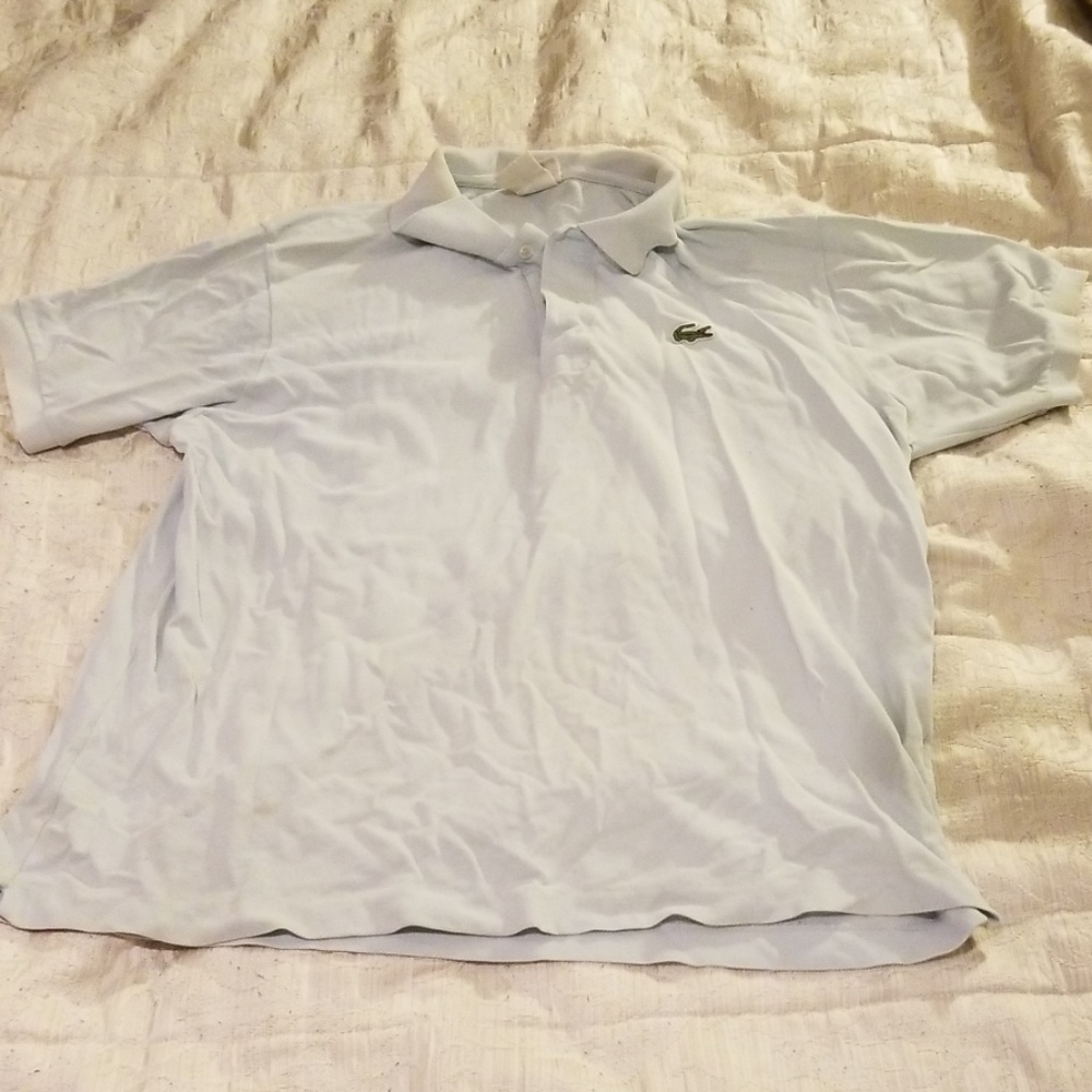 Lacoste polo mens medium